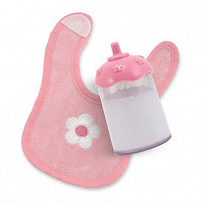 Игровой набор для кормления кукол - нагрудник и бутылочка молока (Melissa&Doug, 4894_md)